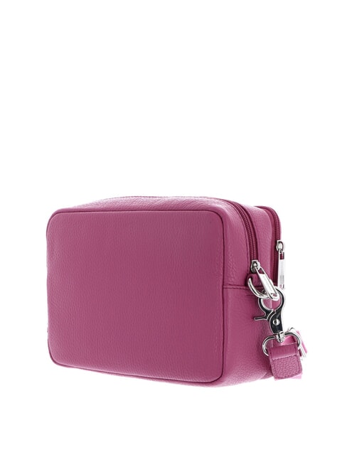 MELLOW LEATHER Sacoche en cuir pour appareil photo rouge violet - Sacs pour Femme