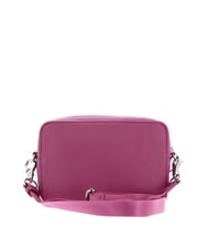 MANDARINA DUCK MELLOW LEATHER Sacoche en cuir pour appareil photo rouge violet - Sacs pour Femme - 4