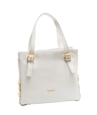 BRACCIALINI NORA Sac shopping en cuir avec boucles blanc - Sacs pour Femme - 2