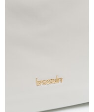 BRACCIALINI NORA Sac shopping en cuir avec boucles blanc - Sacs pour Femme - 3