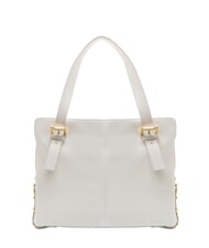 BRACCIALINI NORA Sac shopping en cuir avec boucles blanc - Sacs pour Femme - 4
