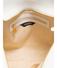 BRACCIALINI NORA Sac shopping en cuir avec boucles blanc - Sacs pour Femme - 5