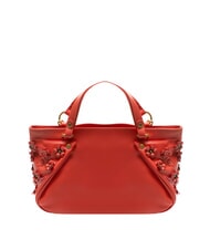 BRACCIALINI SOFIA Sac à main en cuir avec petites fleurs rouge - Sacs pour Femme - 5