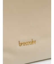 BRACCIALINI NAOMI Sac à bandoulière en cuir beige - Sacs pour Femme - 3