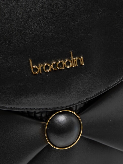 NAOMI Sac cartable en cuir noir - Sacs pour Femme