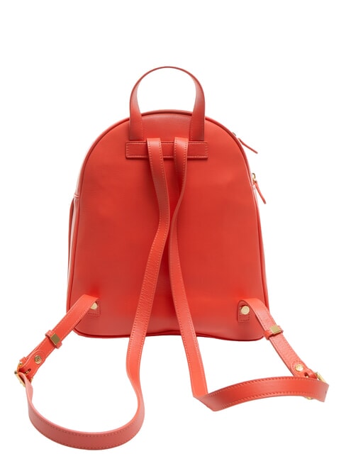 NAOMI Sac à dos rond en cuir rouge - Sacs pour Femme