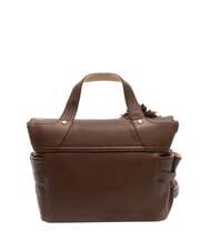 BRACCIALINI SOFIA Sac à main en cuir avec fleur marron - Sacs pour Femme - 5