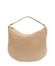 BRACCIALINI NAOMI Sac hobo en cuir avec chaîne beige - Sacs pour Femme - 4