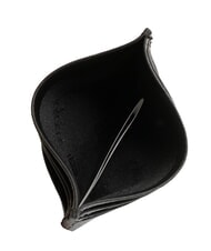 BRACCIALINI BASIC Porte-cartes en cuir avec logo en m&eacute;tal noir - Portefeuilles Femme - 3