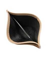 BRACCIALINI BASIC Porte-cartes de crédit en cuir beige - Portefeuilles Femme - 3