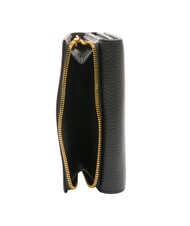 BRACCIALINI BASIC Portefeuille en cuir moyen noir - Portefeuilles Femme - 3