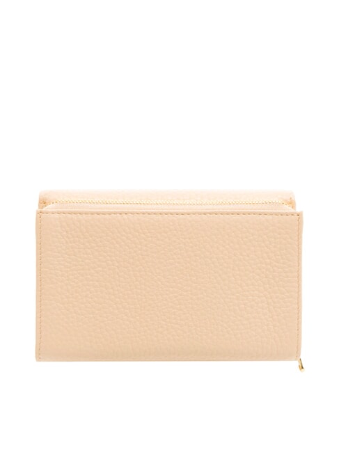 BASIC Portefeuille en cuir moyen beige - Portefeuilles Femme