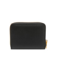 BRACCIALINI BASIC Petit portefeuille en cuir zippé noir - Portefeuilles Femme - 3