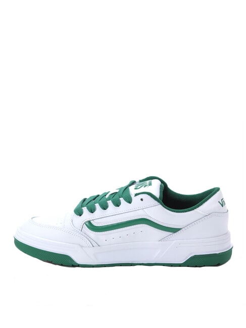 HYLANE  Baskets en cuir vert pop - Chaussures unisexe