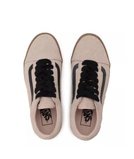 VANS OLD SKOOL LOWPRO  Baskets en cuir suédé daim pêche blush - Chaussures unisexe - 5