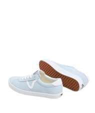 VANS SPORT LOW  Baskets en cuir bleu bébé/blanc - Chaussures unisexe - 4