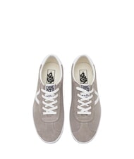 VANS SPORT LOW  Baskets en cuir Kaki/Blanc - Chaussures unisexe - 4