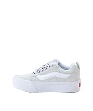 VANS KNU STACK  Baskets montantes en cuir sport spice bleu clair - Chaussures unisexe - 3