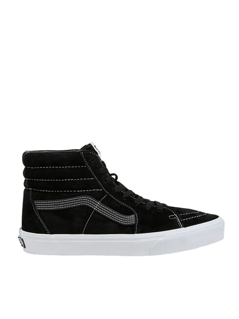 SK8-HI  Baskets en cuir cochon en daim noir - Chaussures unisexe