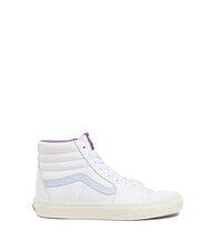 VANS SK8-HI  Baskets en cuir cuir premium bleu halog&egrave;ne - Chaussures unisexe - 2