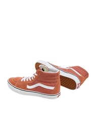 VANS SK8-HI  Baskets en cuir théorie des couleurs auburn - Chaussures unisexe - 3