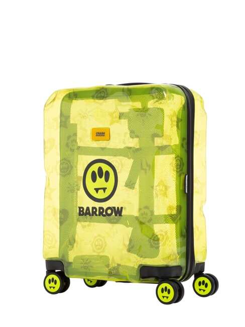 SHARE x BARROW Chariot à bagages à main transparent jaune clair - Valises cabine