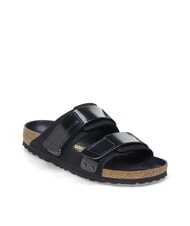 BIRKENSTOCK UJI Sandale pantoufle en cuir noir - Chaussures Femme - 3