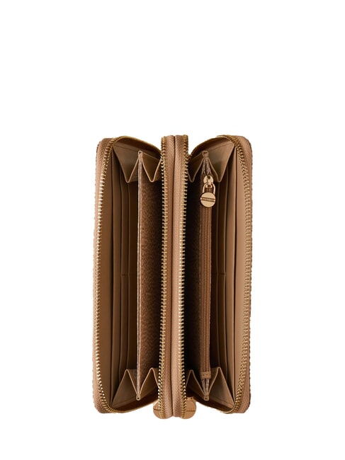 CLASSICA Portefeuille zippé sable - Portefeuilles Femme