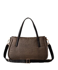 BORBONESE CAHIER  Sac à bandoulière, avec bandoulière OP / NATUREL / NOIR - Sacs pour Femme - 3