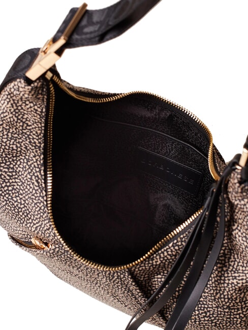 FOLD  Sac bandoulière souple OP / NATUREL / NOIR - Sacs pour Femme