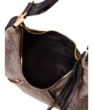 BORBONESE FOLD  Sac bandoulière souple OP / NATUREL / NOIR - Sacs pour Femme - 4