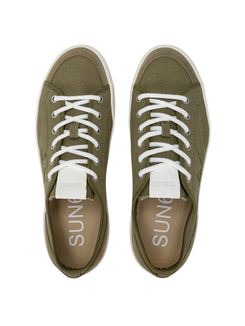 STREET CANVAS Baskets en toile militaire - Chaussures Homme
