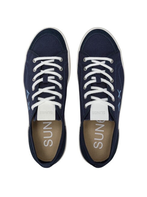 STREET CANVAS Baskets en toile bleu naby - Chaussures Homme