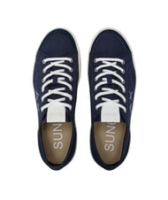SUN68 STREET CANVAS Baskets en toile bleu naby - Chaussures Homme - 3