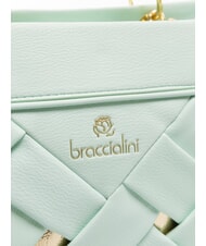 BRACCIALINI ICONS Sac tissé à double anse céleste - Sacs pour Femme - 3