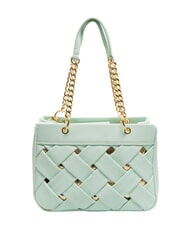 BRACCIALINI ICONS Sac tissé à double anse céleste - Sacs pour Femme - 4