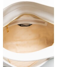 BRACCIALINI GRETA Sac cartable en cuir blanc - Sacs pour Femme - 3