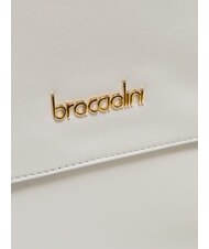 BRACCIALINI GRETA Sac porte-documents en cuir avec bandoulière blanc - Sacs pour Femme - 4