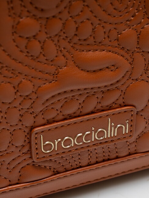 GINGER Sac à bandoulière avec rabat marron - Sacs pour Femme