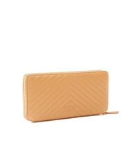 PINKO RYDER Porte-feuille en cuire nougat-or antique - Portefeuilles Femme - 3