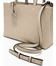 ARMANI EXCHANGE LOGO EMBOSSED Sac à main, avec bandoulière vallée - Sacs pour Femme - 4