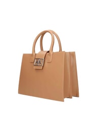 ARMANI EXCHANGE JODIE Sac à main rose camel - Sacs pour Femme - 3