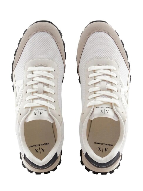 A|X Baskets place taupe + blanc cassé - Chaussures Homme