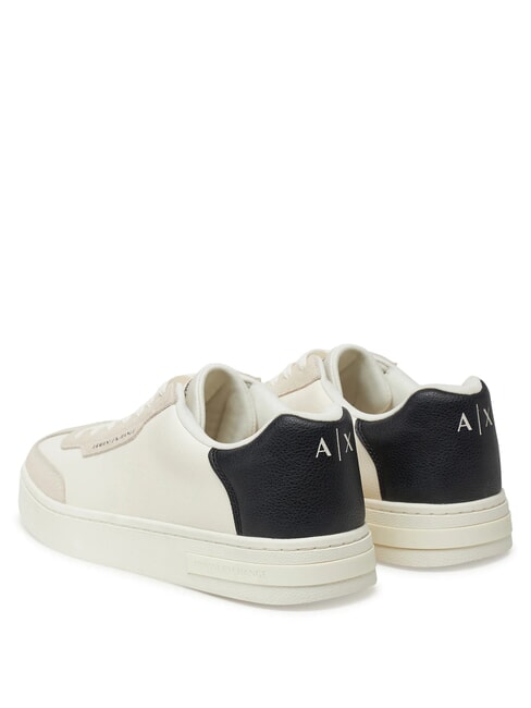 A|X Baskets blanc cass&eacute; + noir - Chaussures Homme