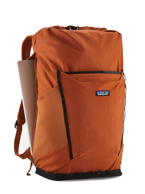 FIELDSMITH Sac à dos de voyage roll-top 32L rouge-gorge brun - Sacs à dos pour l'École & les Loisirs