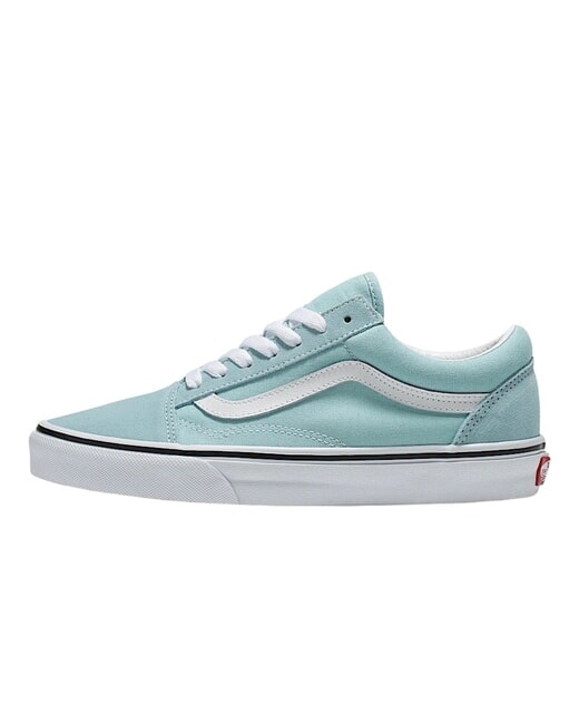 UA OLD SKOOL  Baskets en cuir canal bleu - Chaussures unisexe