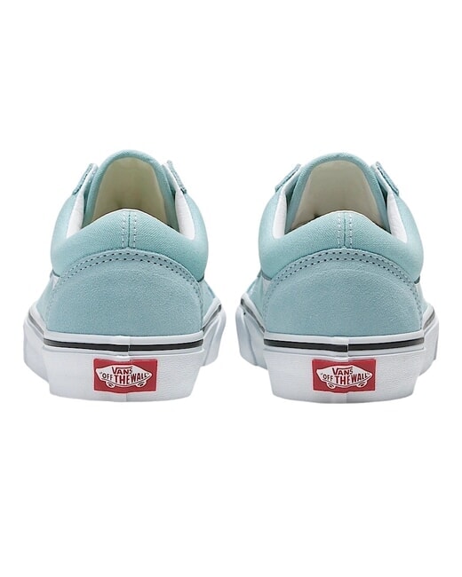 UA OLD SKOOL  Baskets en cuir canal bleu - Chaussures unisexe