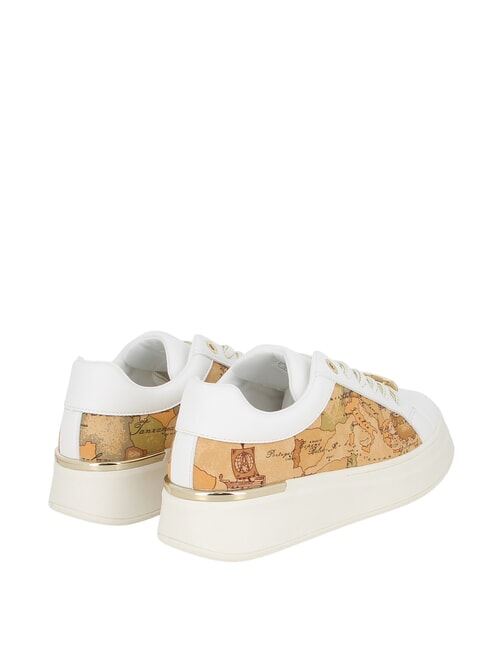 GEO JUNIOR Baskets Blanc / Beige G&eacute;o - Chaussures Femme