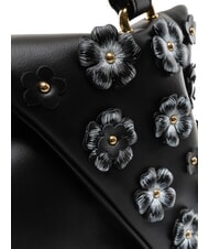 BRACCIALINI SOFIA  Sac à bandoulière en cuir noir - Sacs pour Femme - 4