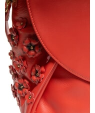 BRACCIALINI SOFIA Sac à main en cuir avec petites fleurs rouge - Sacs pour Femme - 4